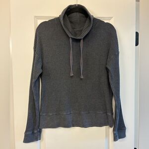 THREAD & SUPPLY Sherpa Pullover Faded Black Women’s Size Medium